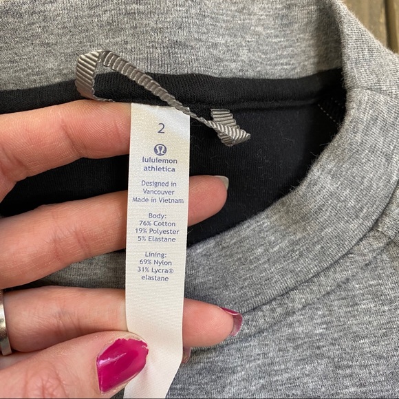 Lululemon Gray Warmup Top - Picture 2 of 4
